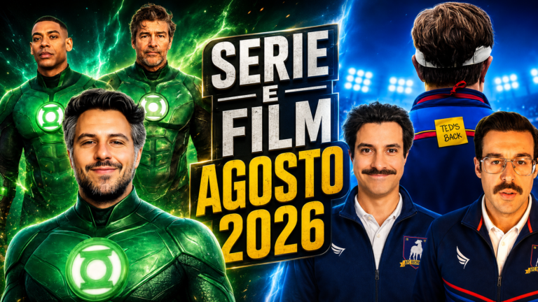 5x49 - Uscite agosto 2026 | Ted Lasso 4, Lanterns e Camp Miasma