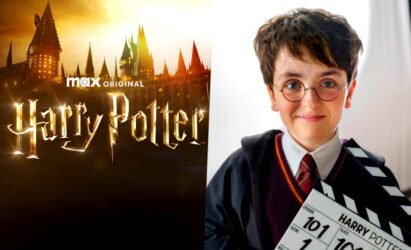 Dominic McLaughlin nei panni di Harry Potter nella serie HBO