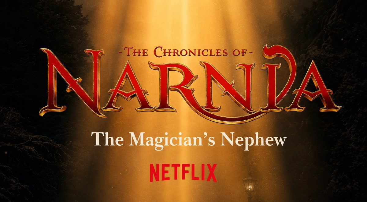 Immagine ufficiale di Narnia: Il nipote del mago, il film di Greta Gerwig per Netflix