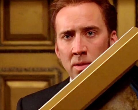 Nicolas Cage nei panni di Benjamin Gates in National Treasure, franchise diretto da Jon Turteltaub