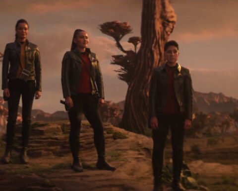 Star Trek: Strange New Worlds 4x01 recensione: l'equipaggio della USS Enterprise in Valles Marineris
