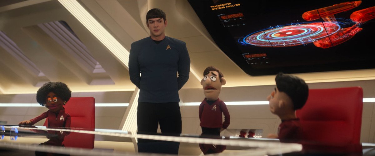 Star Trek Strange New Worlds 4x05 recensione: l’equipaggio dell’Enterprise trasformato in pupazzi in Level Five Transporter Accident