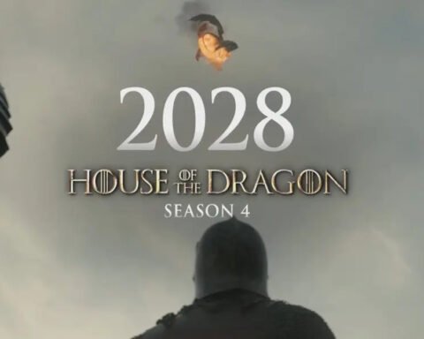 Emma D'Arcy come Rhaenyra Targaryen nel finale della terza stagione di House of the Dragon