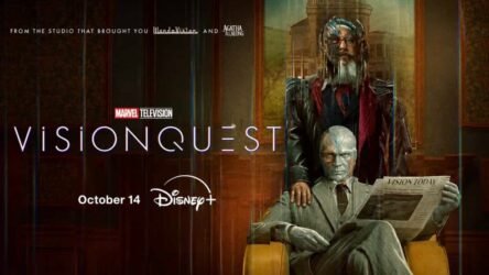 Paul Bettany nei panni di Vision nella serie Marvel VisionQuest