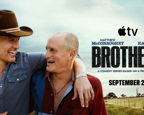 Matthew McConaughey e Woody Harrelson nella serie Brothers di Apple TV