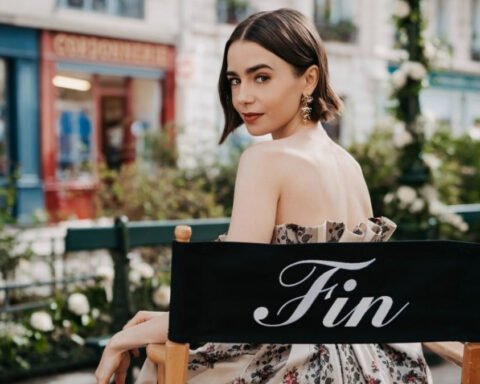 Lily Collins nei panni di Emily Cooper dietro le quinte della sesta e ultima stagione di Emily in Paris