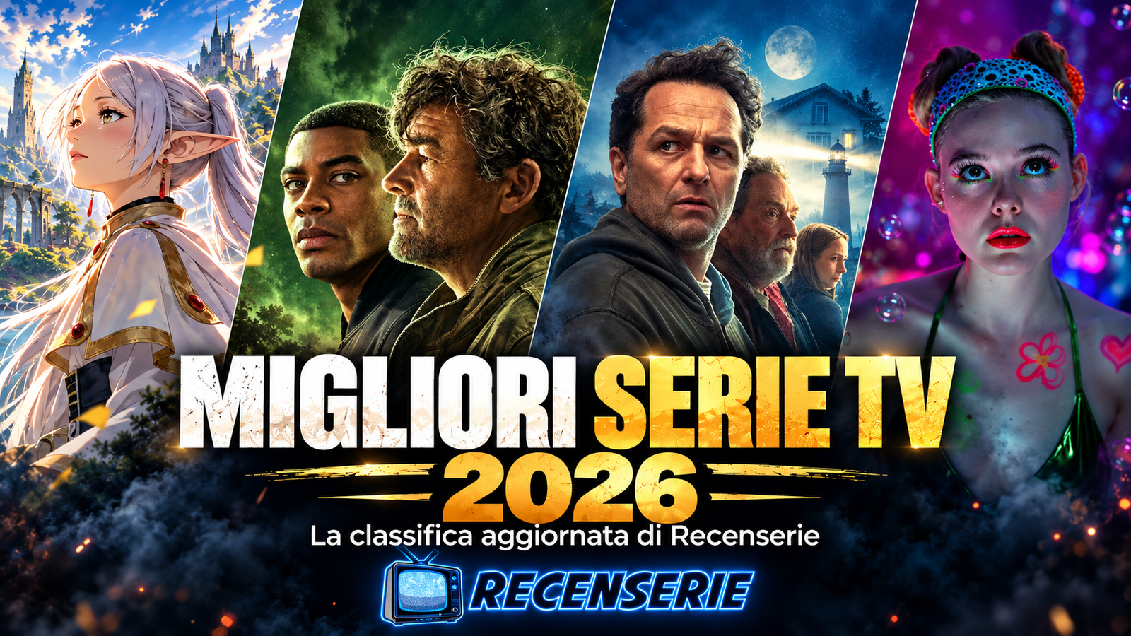 Migliori serie TV 2026: classifica aggiornata di Recenserie