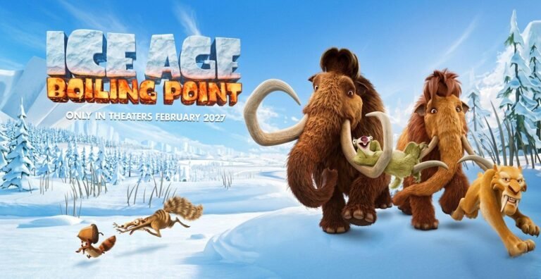 L’Era Glaciale 6 – Ice Age: Boiling Point con Manny, Sid, Diego, Ellie, Buck e Scrat