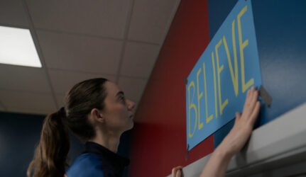 Il coach Alice Chilton nella settima puntata della quarta stagione di Ted Lasso