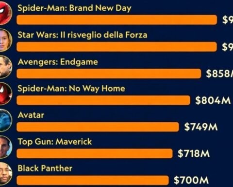 Tom Holland in Spider-Man: Brand New Day, diventato il film con il maggiore incasso di sempre al box office nordamericano
