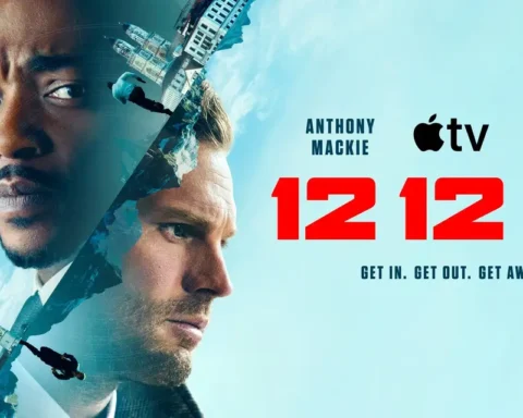 Anthony Mackie e Jamie Dornan in una foto promozionale di 12 12 12