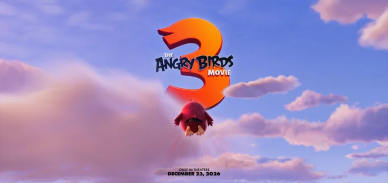 Red nel materiale promozionale animato di The Angry Birds Movie 3