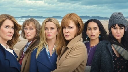 Le protagoniste di Big Little Lies, la serie HBO che ha girato un solo giorno per mantenere gli incentivi fiscali in California.