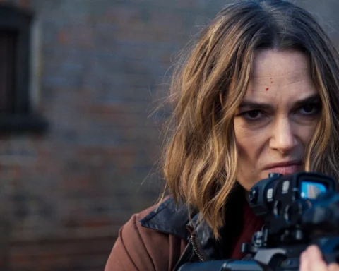 Keira Knightley nei panni di Helen Webb nella serie Black Doves