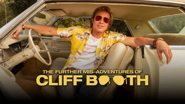 Brad Pitt nei panni di Cliff Booth nel film di David Fincher