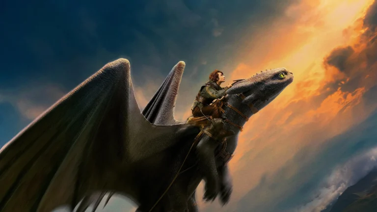 Hiccup e Sdentato in Dragon Trainer 2, sequel live-action di How to Train Your Dragon