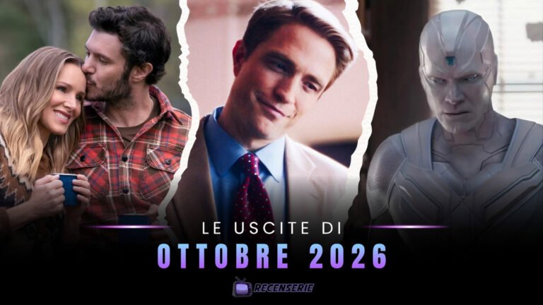 Uscite ottobre 2026 serie TV film streaming e cinema