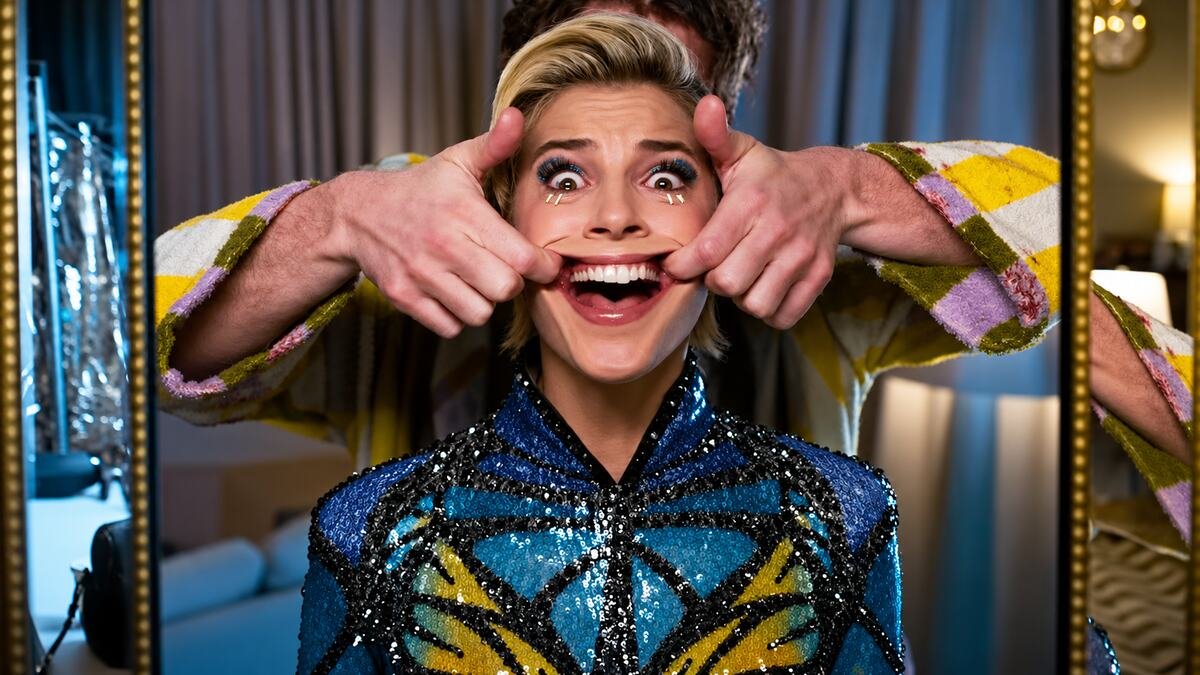 Immagine promozionale di Smile 2, franchise horror Paramount che proseguirà con Smile 3 diretto da David Bruckner.