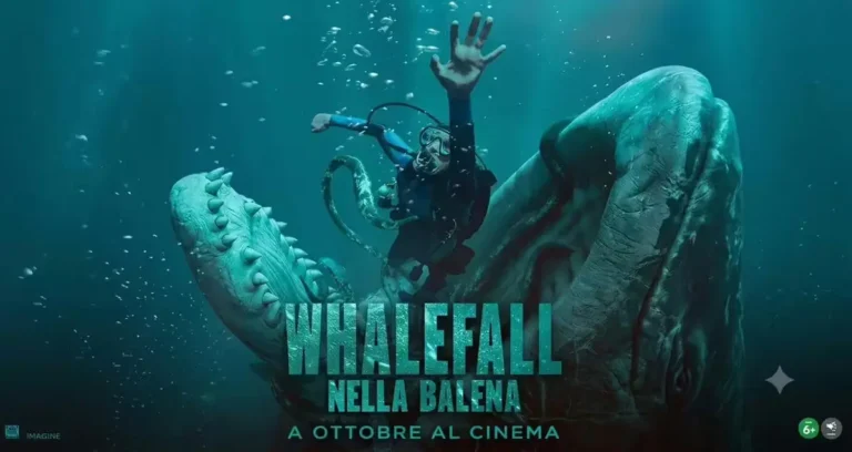 Locandina del film Whalefall, adattamento del romanzo di Daniel Kraus