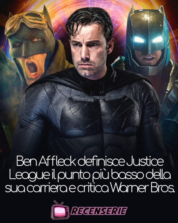🦇 BEN AFFLECK DEMOLISCE JUSTICE LEAGUE E ATTACCA WARNER BROS. A quasi…
